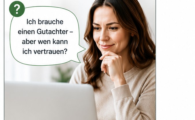 Ich brauche einen Gutachter – aber wem kann ich vertrauen?